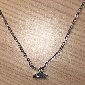 Silver Nike Chain Necklace